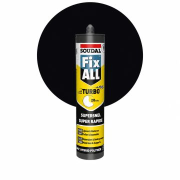 Soudal Fix-All Turbo Svart 290ml