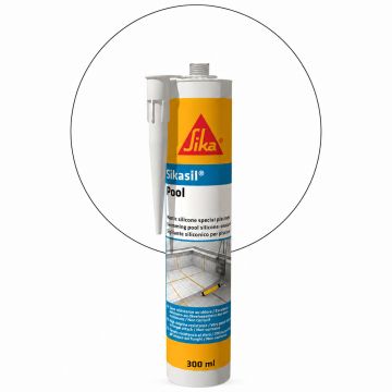 Sikasil Pool Transparent Silikonfog 300ml