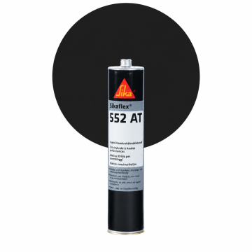 Sikaflex 552 AT Svart Monteringssats 300ml
