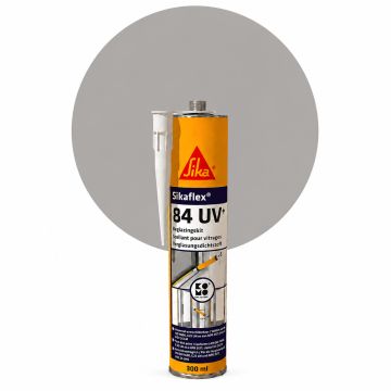 Sikaflex 84 UV+ Betonggrå Polyuretanfogmassa 300ml