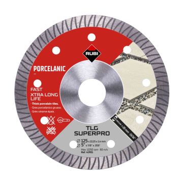 Rubi TLG diamantklinga Sågning och slipning 125mm