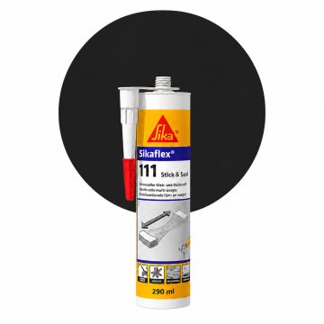 Sikaflex 111 Stick & Seal Svart 290ml