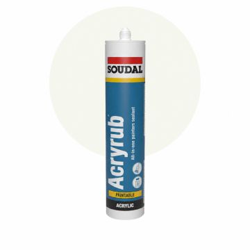 Soudal Acryrub Vit 310ml