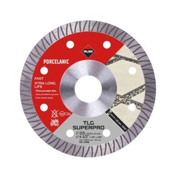 Rubi TLG diamantklinga Sågning och slipning 115mm