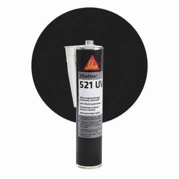Sikaflex 521 UV Svart 300ml