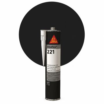 Sikaflex 221 - Svart, 300 ml