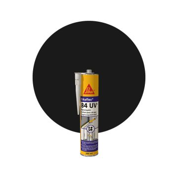 Sikaflex 84 UV+ Svart Polyuretanfogmassa 300ml