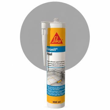 Sikasil Pool grå Silikonfog 300ml