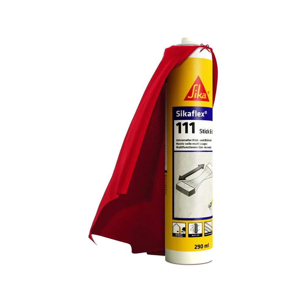 Sikaflex 111 Stick & Seal - Svart main product photo