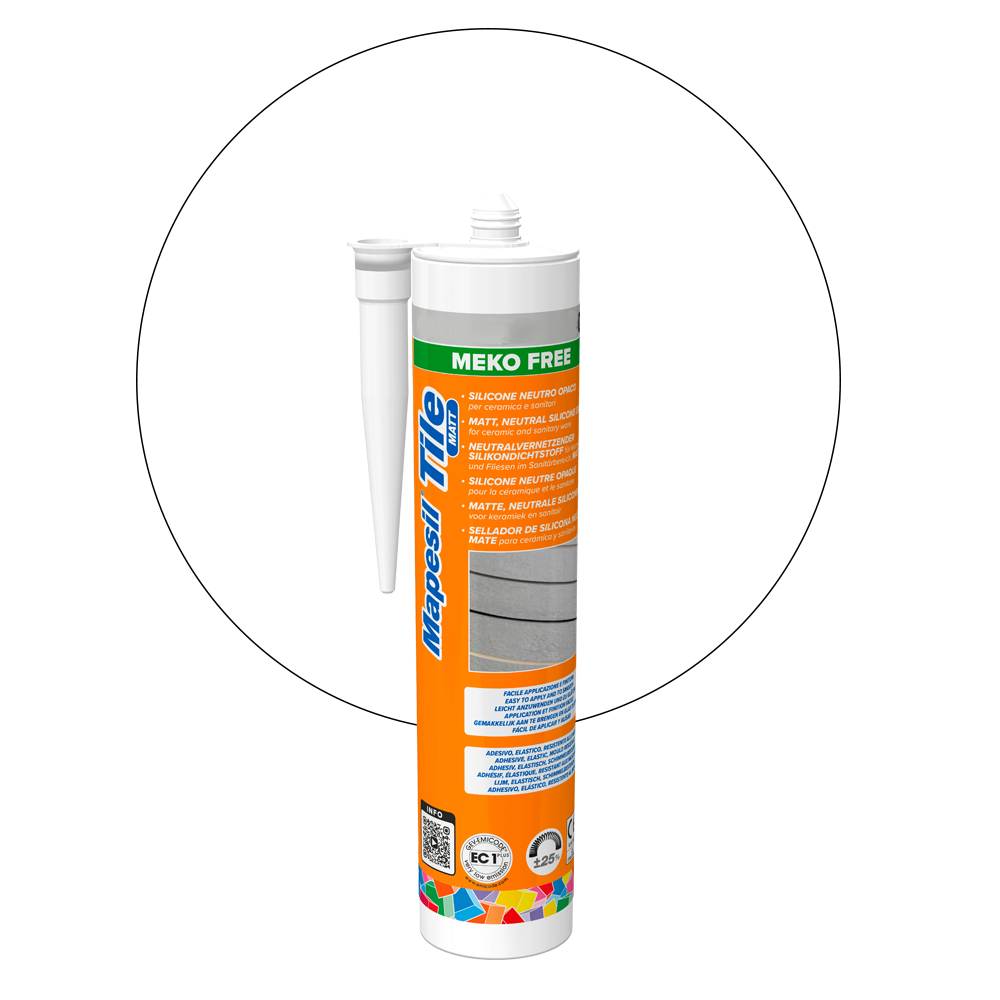 Mapei Mapesil Tile Matt - 100 White main product photo