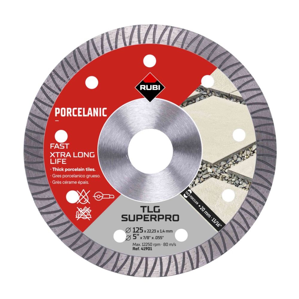 Rubi TLG diamantklinga - 125 mm main product photo