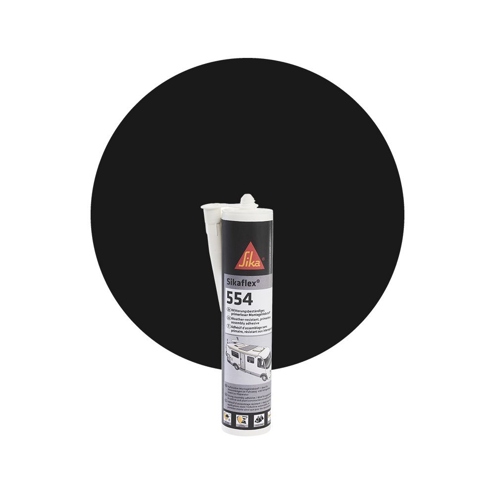 Sikaflex 554 300ml - Svart main product photo