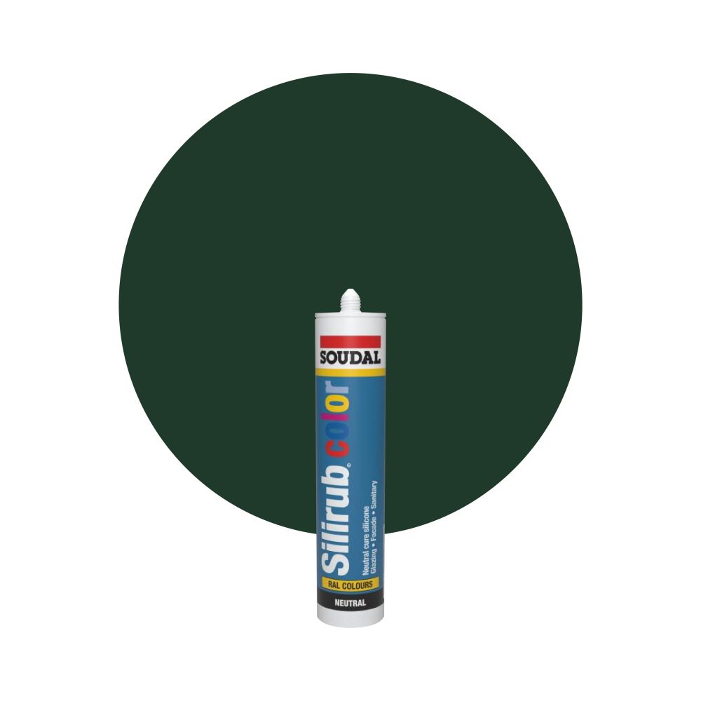 Soudal Silirub Color - RAL 6005 Mossgrön main product photo