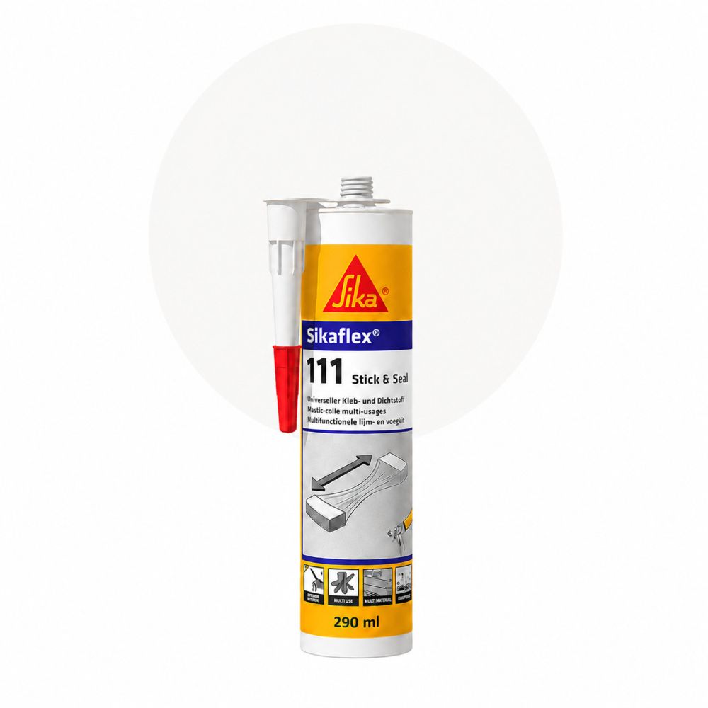 Sikaflex 111 Stick & Seal - Vit main product photo