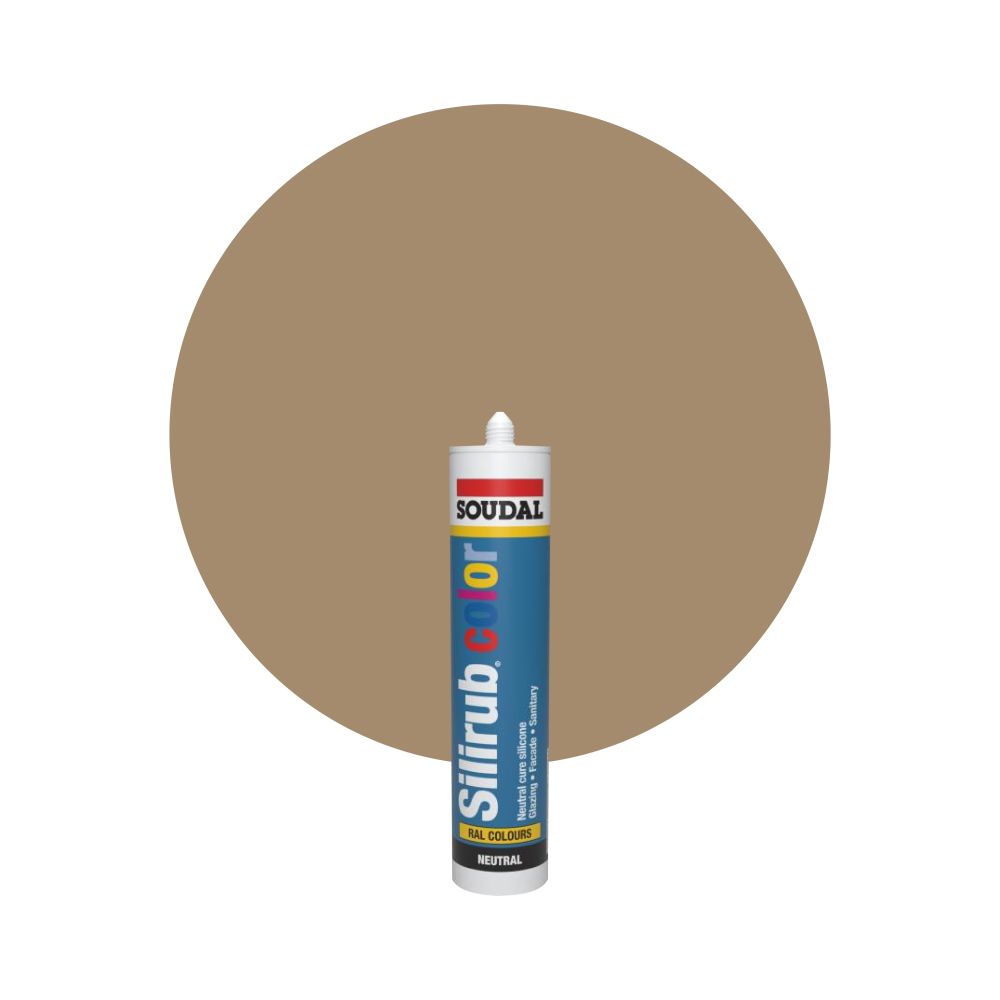 Soudal Silirub Color - RAL 1019 Gråbeige main product photo