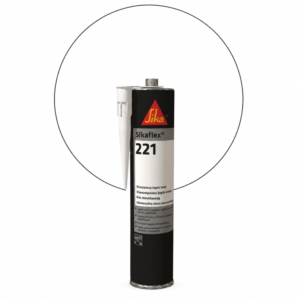 Sikaflex 221 - Vit, 300 ml main product photo