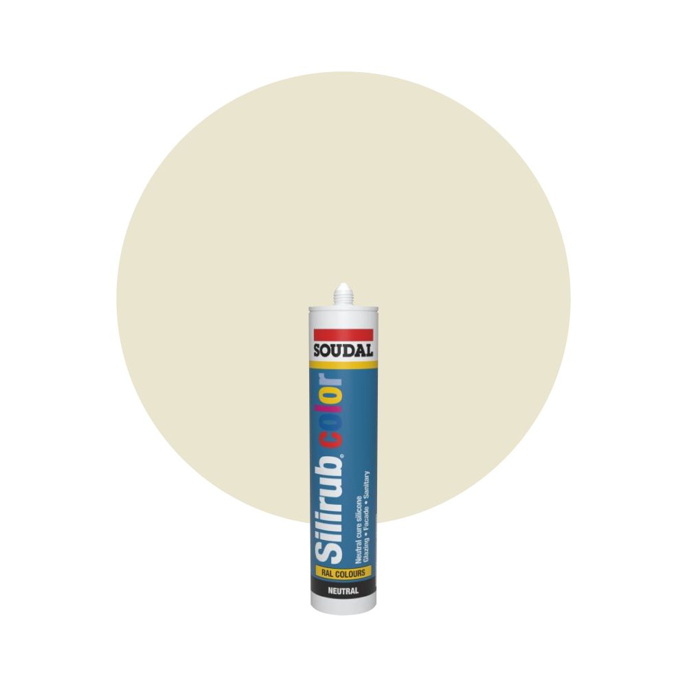 Soudal Silirub Color - RAL 1013 Pärlvit main product photo