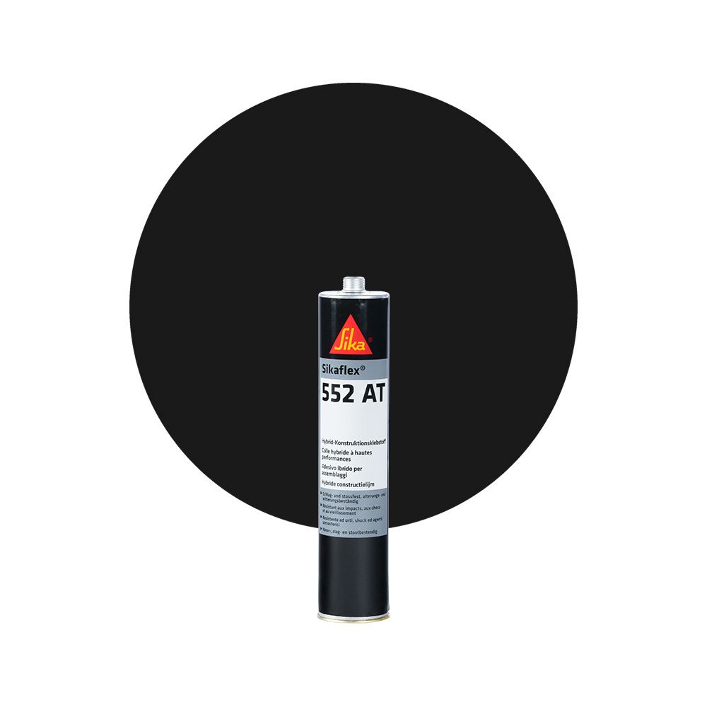 Sikaflex 552 AT - Svart, 300 ml main product photo