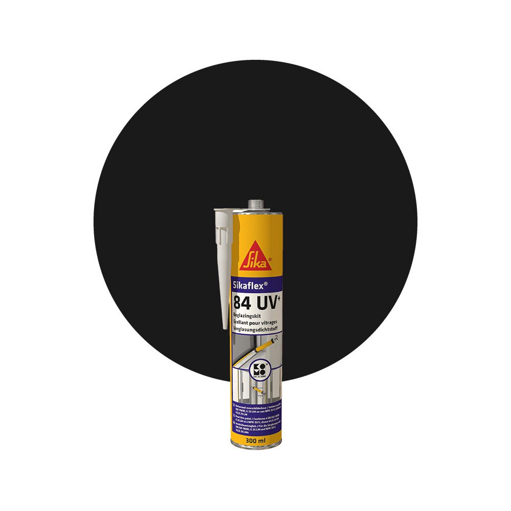 Sikaflex 84 UV+ - Svart main product photo