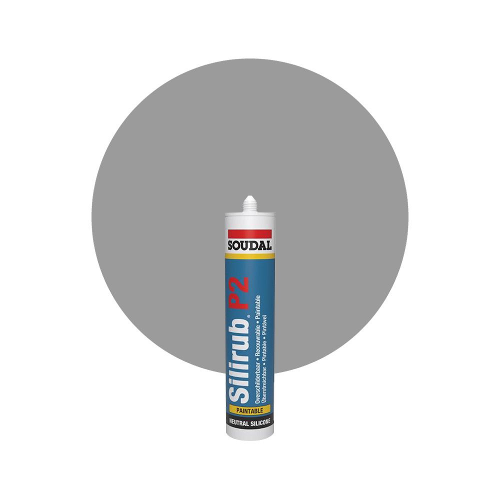 Soudal Silirub P2 - RAL 7004 Signalgrå main product photo