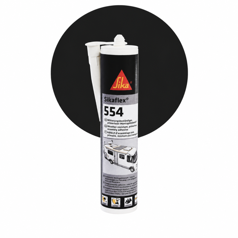 Sikaflex 554 300ml - Svart main product photo