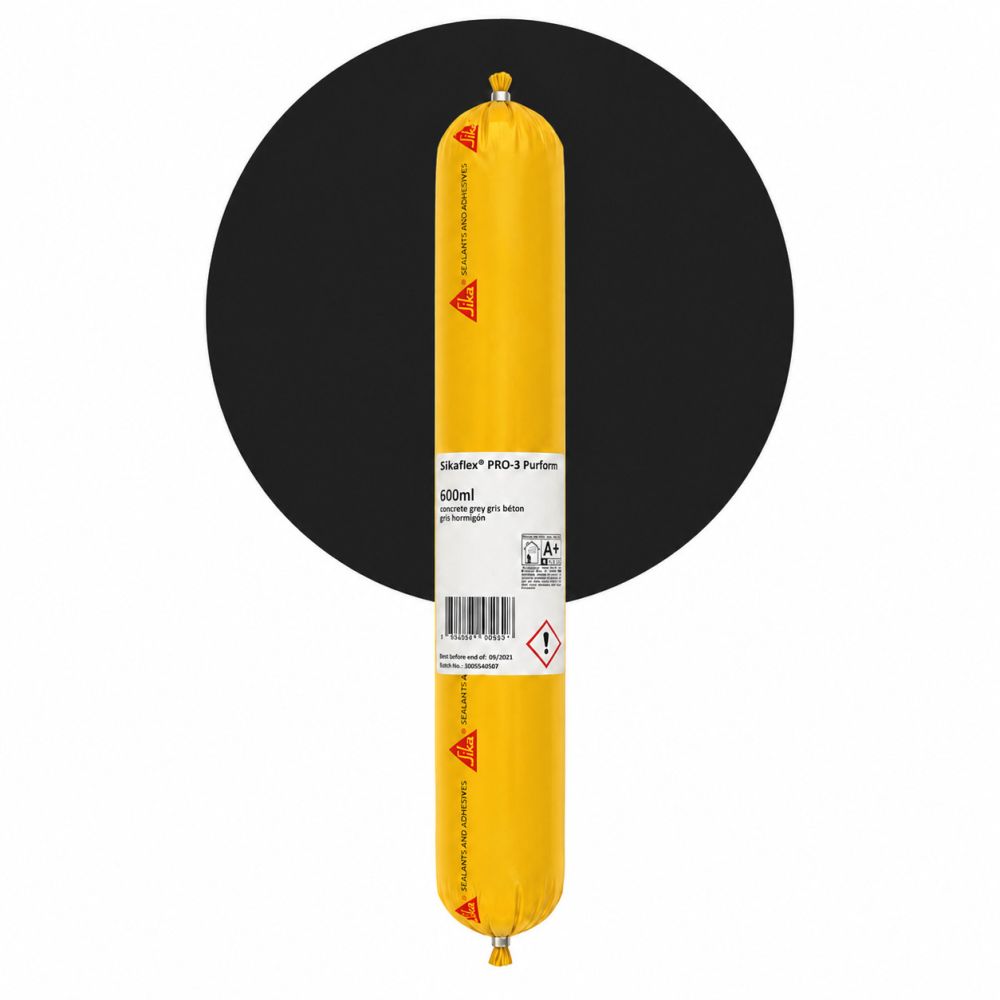 Sikaflex PRO-3 Purform 600ml - Svart main product photo